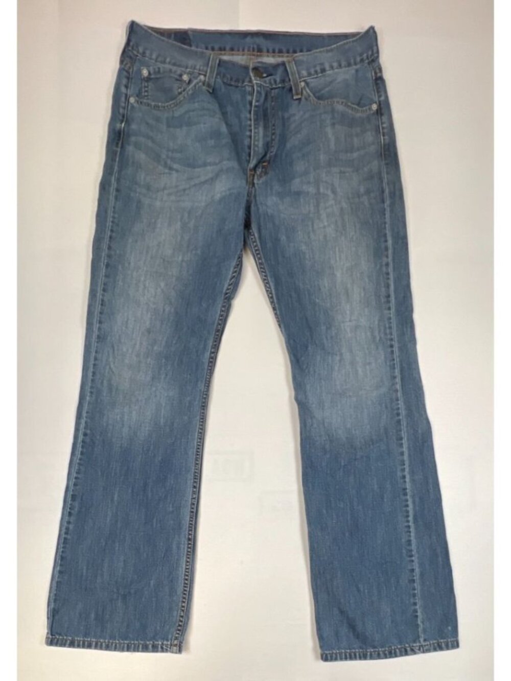 Levi's 527 Men's 33x32 Slim Bootcut Blue Denim Jeans Medium Wash